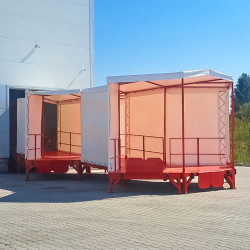 Laadplatformsysteem voor bestelwagens en bedrijfsvoertuigen