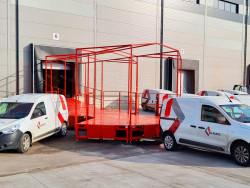 Nieuw project: modulair laadplatform met 10 laadplaatsen